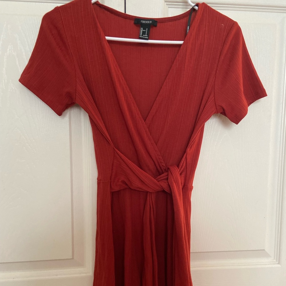forever 21 red romper